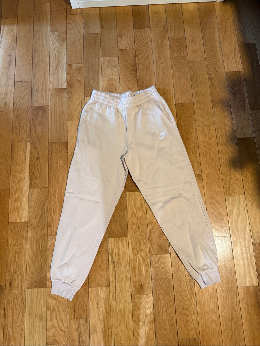 Nike Kids Creamy White Jogger Sweatpants